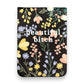 Beautiful Bitch (Floral) - 4-1/2-in Yellow Leatherette Journal