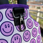 The Happy Purple Pickleball Paddle Cover by Taylor Gray - Mellow Monkey
