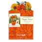 Freshcut Mini Pumpkin Harvest Pop-Up Bouquet & Greeting Card - Mellow Monkey