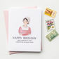 "Happy Birthday Let's Rejoice In the Inferiority of Your Birth" - Birthday Greeting Card - Mellow Monkey