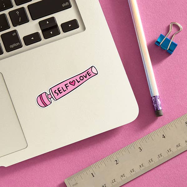 Self-Love Die Cut Sticker - Mellow Monkey