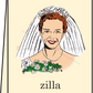 Bridezilla - Greeting Card - Mellow Monkey