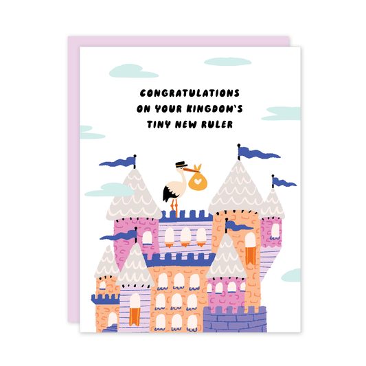 Kingdom Baby Card - Mellow Monkey