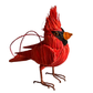 Cardinal Bird Ornament - 5-in