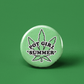 Pot Girl Summer Pinback Button - 1.25" - Mellow Monkey