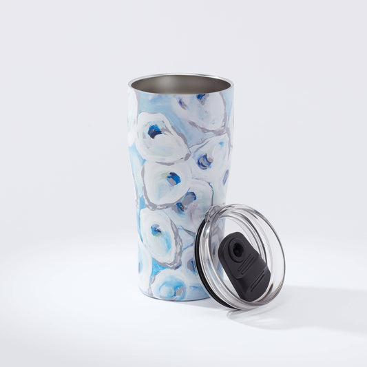 Ebb and Flower 20-oz Insulated Coffee Tumbler - Kim Hovell Art - Mellow Monkey