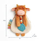 Highland Cow Itzy Friends Lovey™ Plush+ Teether Toy - Mellow Monkey