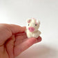 Miniature Plush Pig - Cream - 2-in - Mellow Monkey