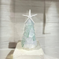 Sea Glass Christmas Tree With Starfish - 6 In. - Dazzle - Mellow Monkey