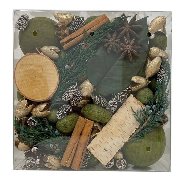 Evergreen and Pine Boxed Potpourri - Mellow Monkey