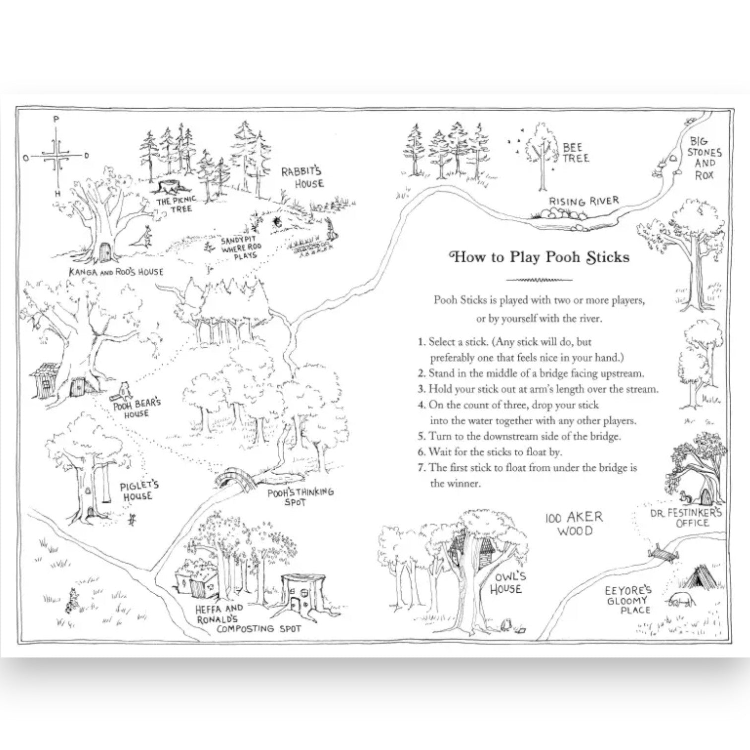 Oh, Bother - Winnie-the-Pooh is Befuddled, Too - Hardcover Book - Mellow Monkey