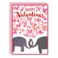 Elephants - Valentine's Day - Greeting Card - Mellow Monkey