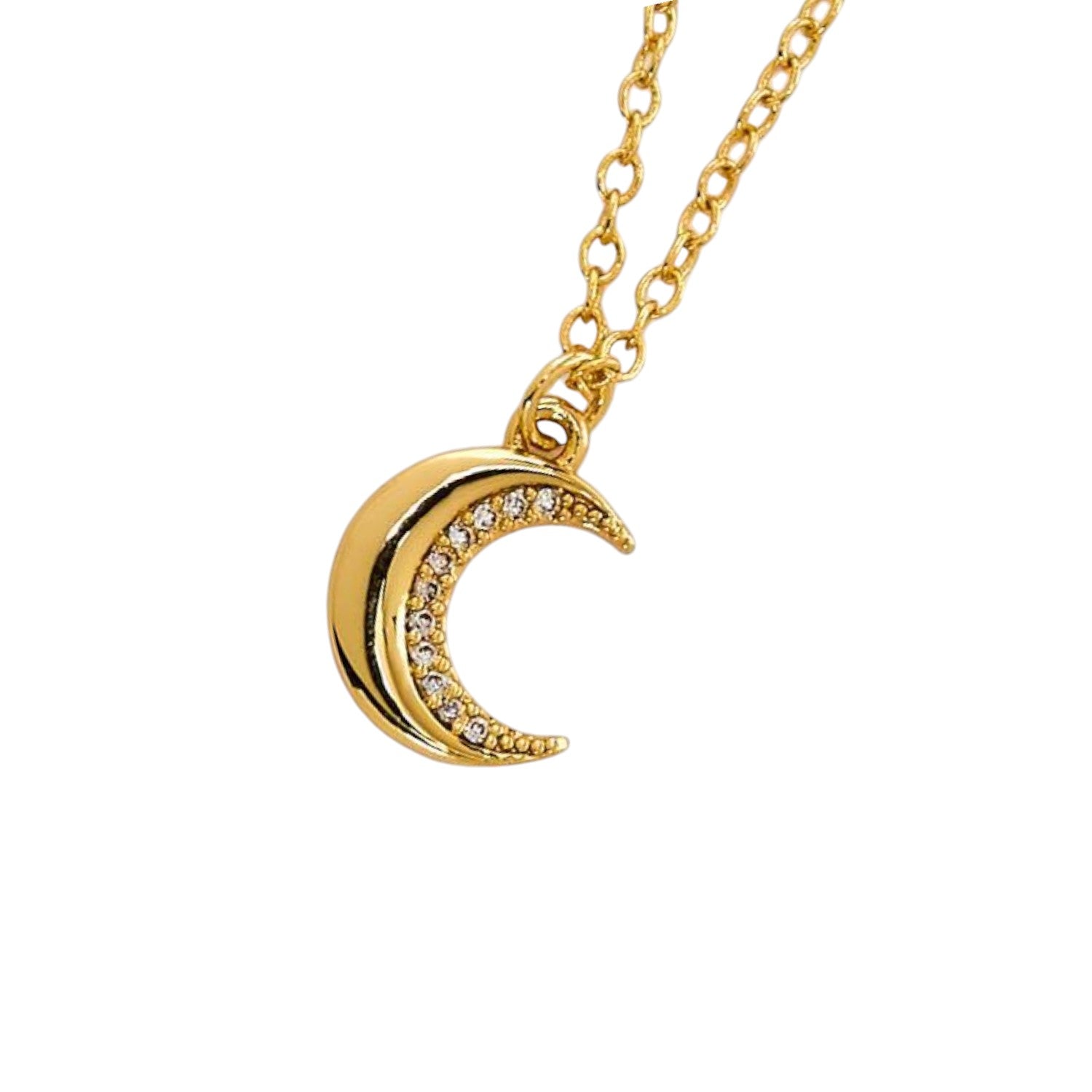 Crescent Moon - Find Your Path Necklace - Mellow Monkey