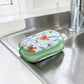 Windowpane Floral Absorbent Sponges - Set of 2 - Mellow Monkey