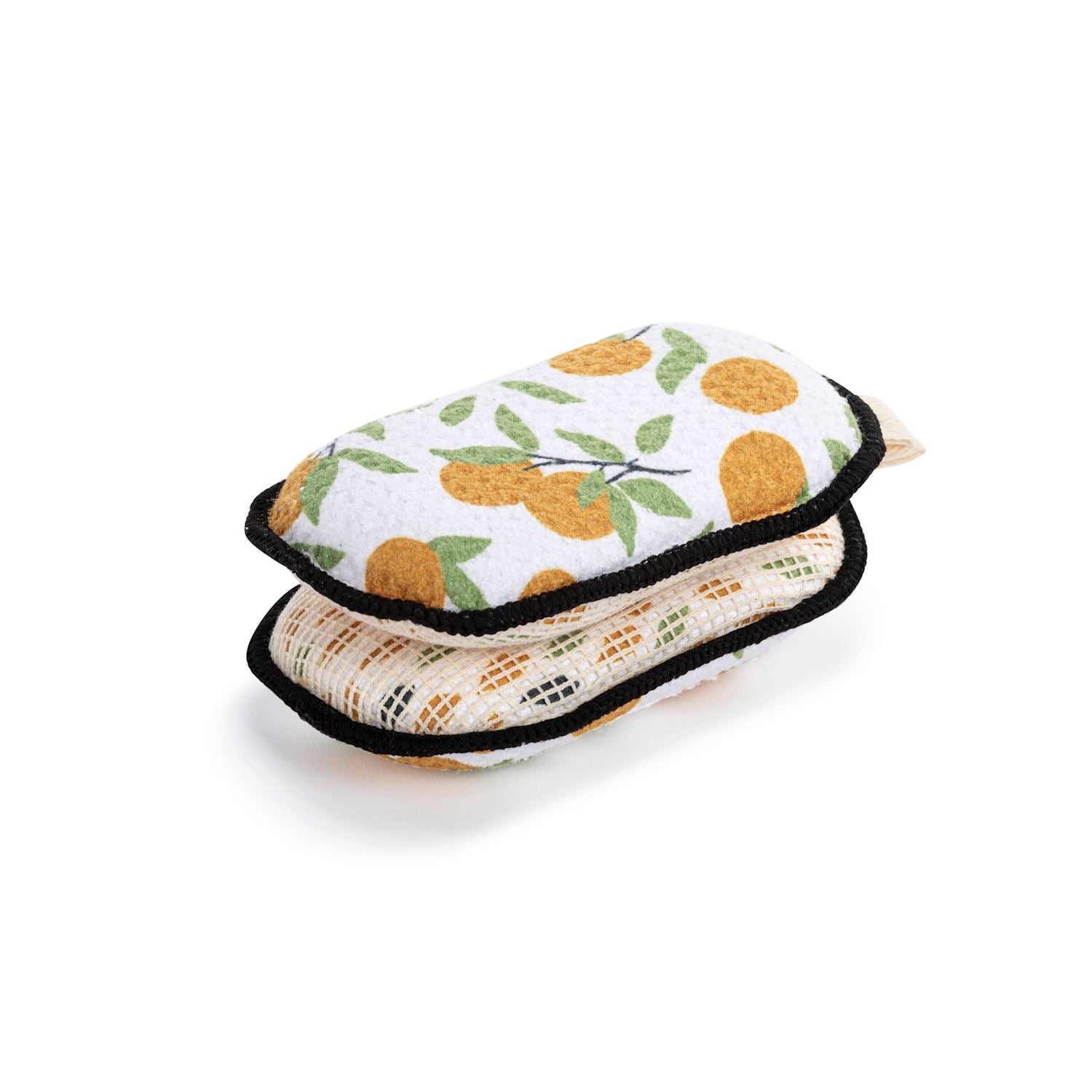Citrus Orange Absorbent Sponges -  Set of 2 - Mellow Monkey