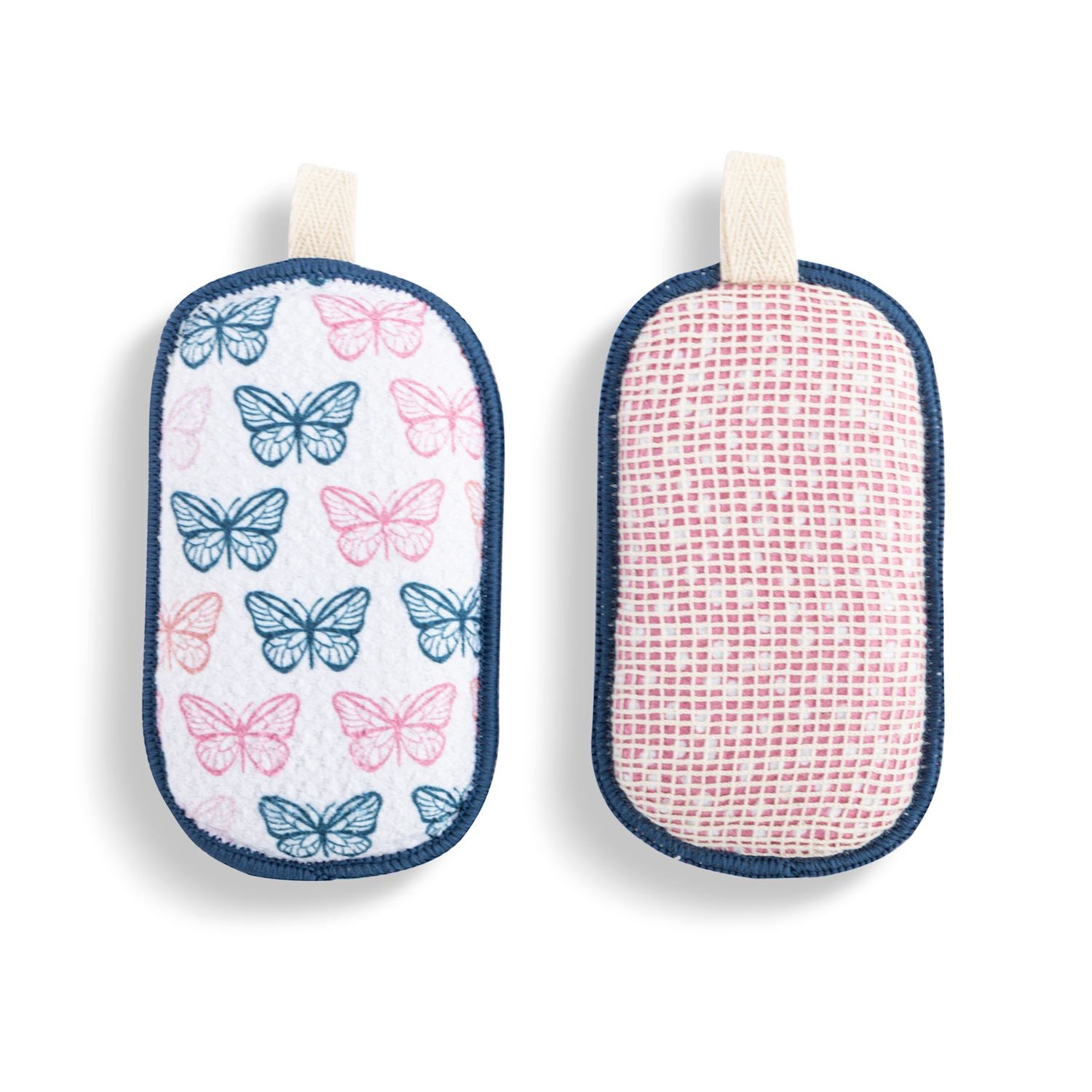 Butterflies Absorbent Sponges - Set of 2 - Mellow Monkey