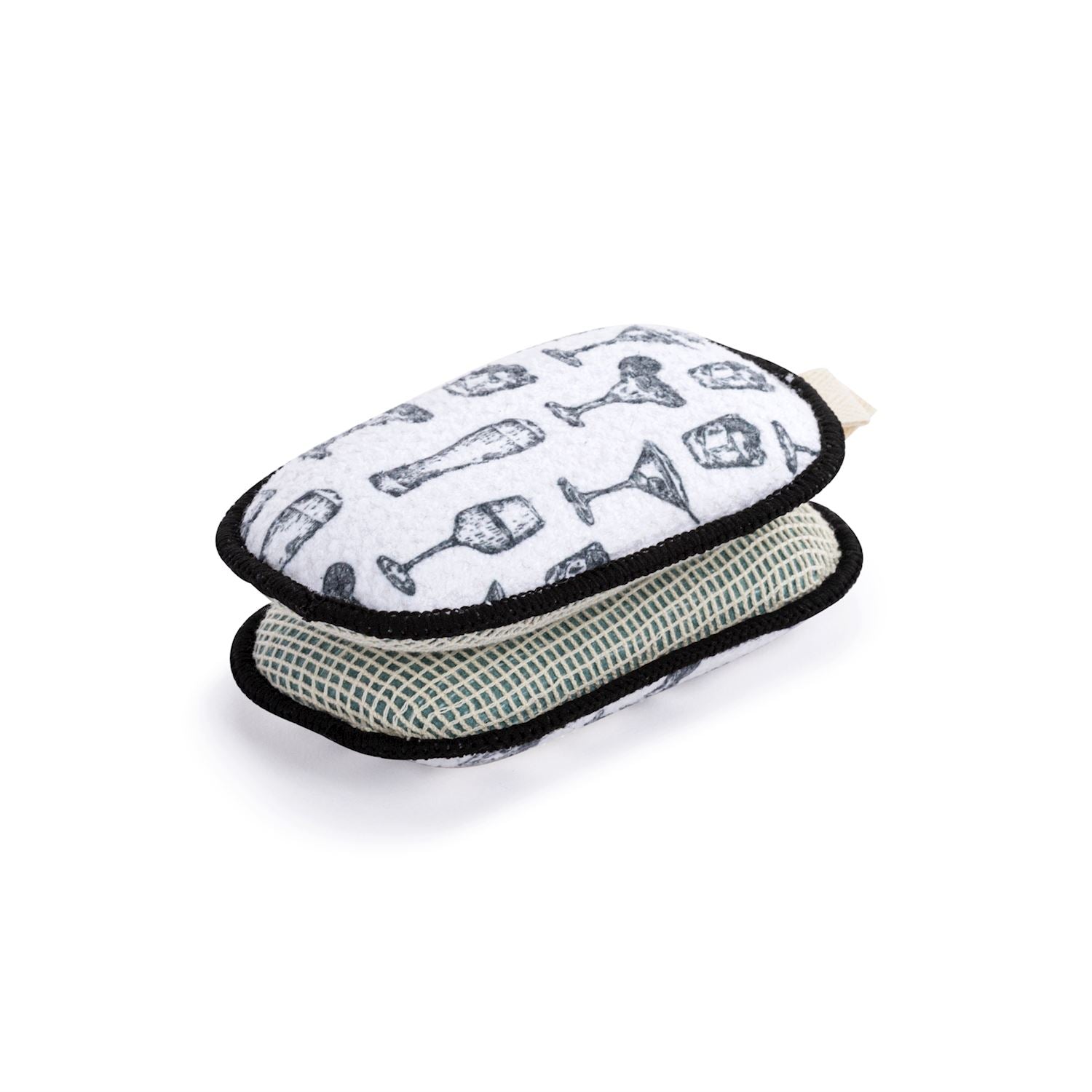 Cocktail Glasses Absorbent Sponges - Set of 2 - Mellow Monkey