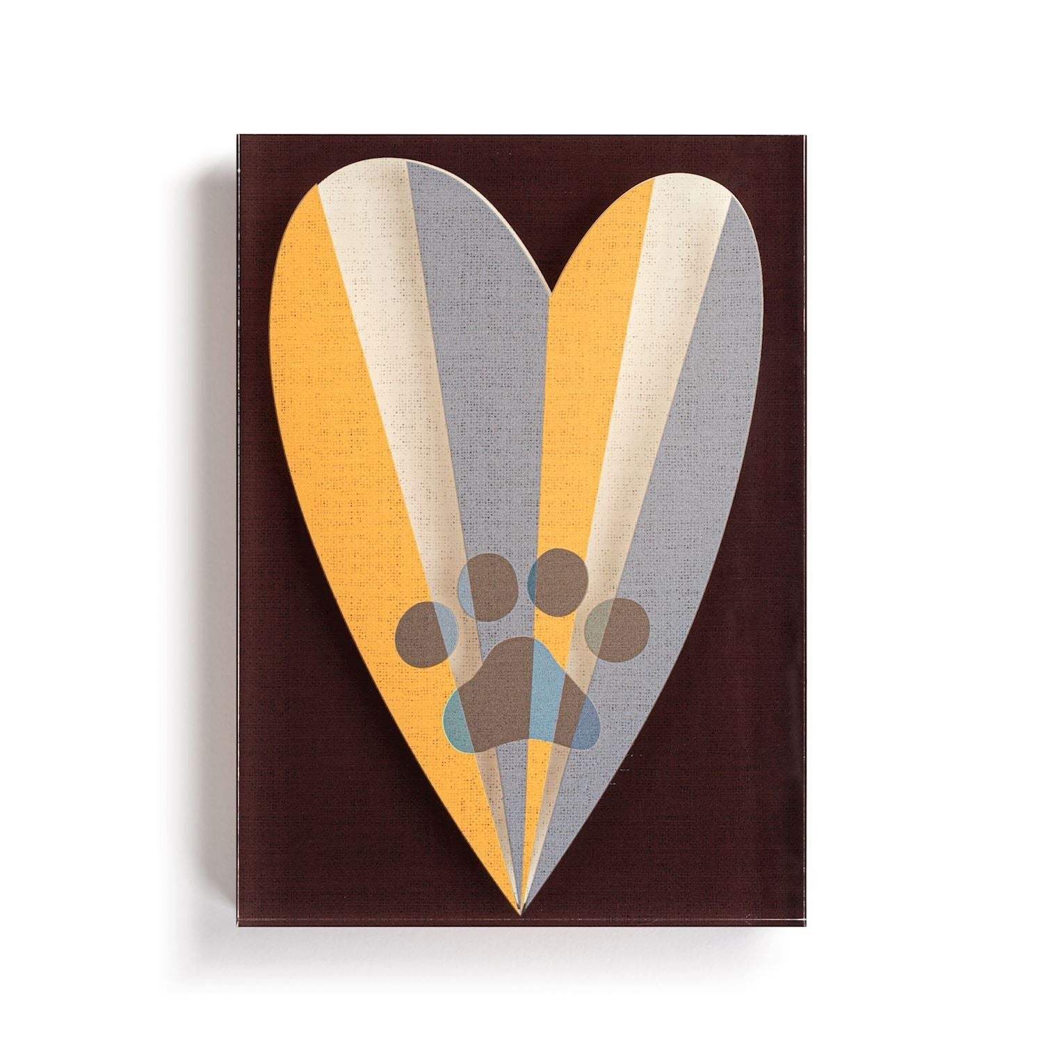 Furever Together Tile Wall Art - 5 x 7-in - Mellow Monkey