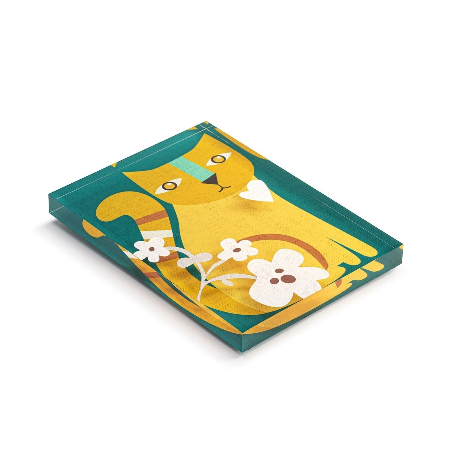 Purfect Together Tile Wall Art - 5 x 7-in - Mellow Monkey