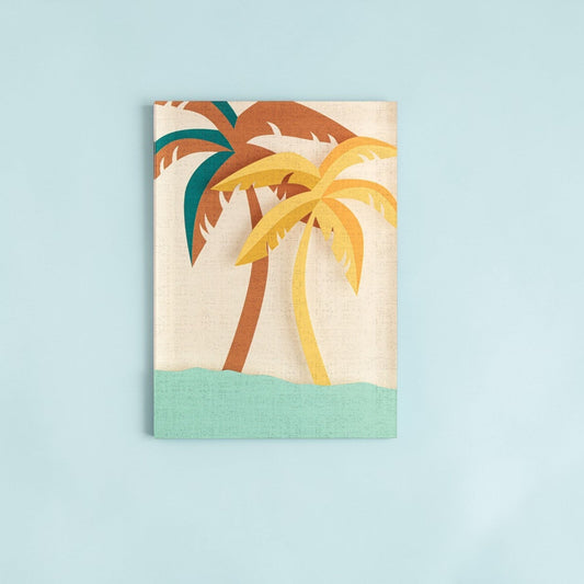Tranquil Together Tile Wall Art - 5 x 7-in - Mellow Monkey