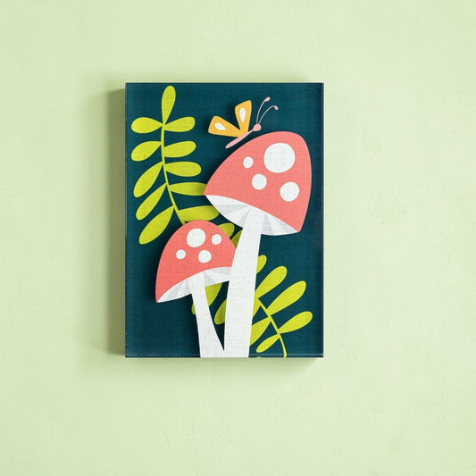 Nurture Together Tile Wall Art - 5 x 7-in - Mellow Monkey