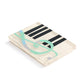 Upbeat Together Tile Wall Art - 5 x 7-in - Mellow Monkey