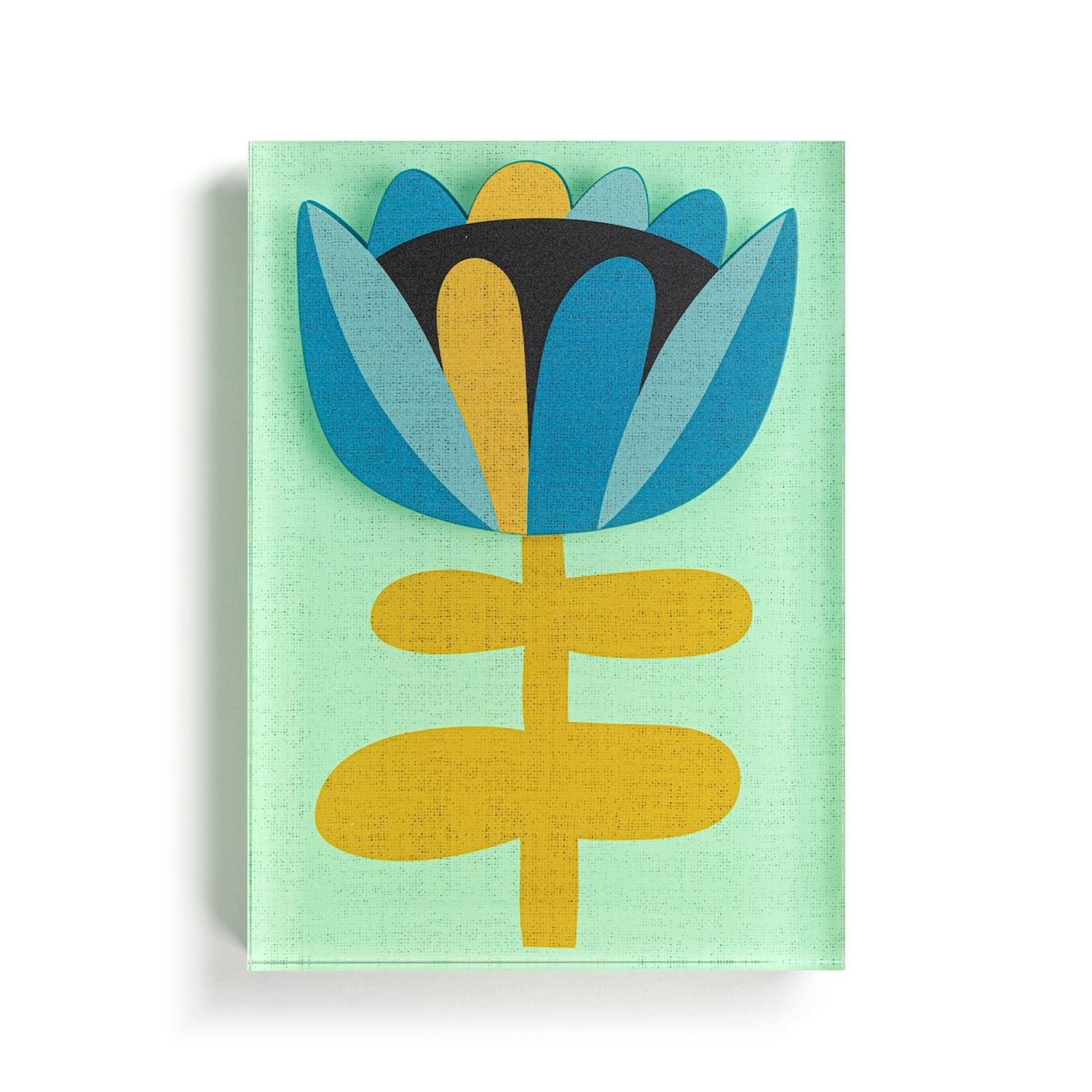 Bloom Together Tile Wall Art - 5 x 7-in - Mellow Monkey