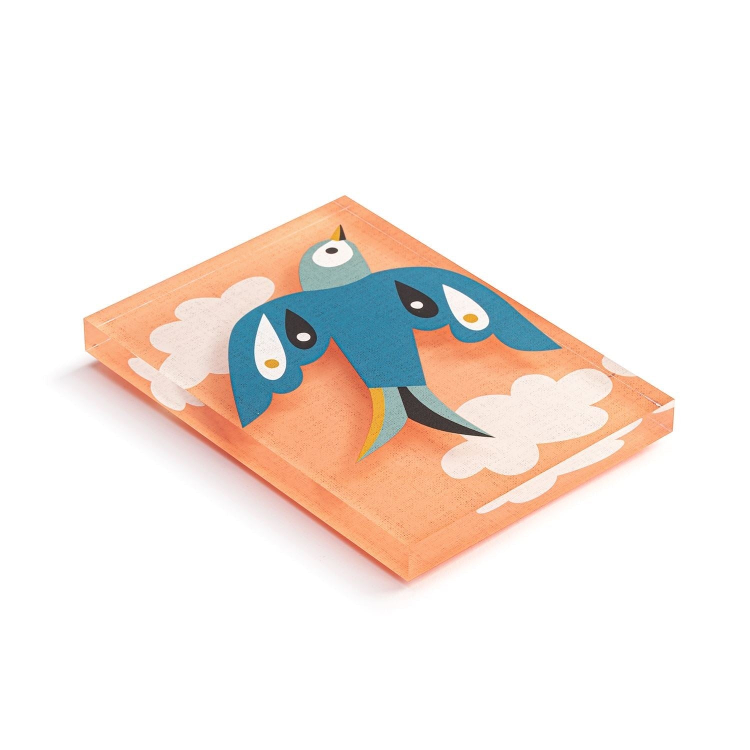 Fly Free Together Tile Wall Art - 5 x 7-in - Mellow Monkey