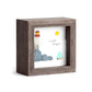 Shine Bright Lighthouse - Sharon Nowlan Shadow Box - 4 x 4 in - Mellow Monkey