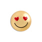 Smiley Face Magnetic Frame Charm - 1-in - Mellow Monkey