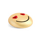 Smiley Face Magnetic Frame Charm - 1-in - Mellow Monkey