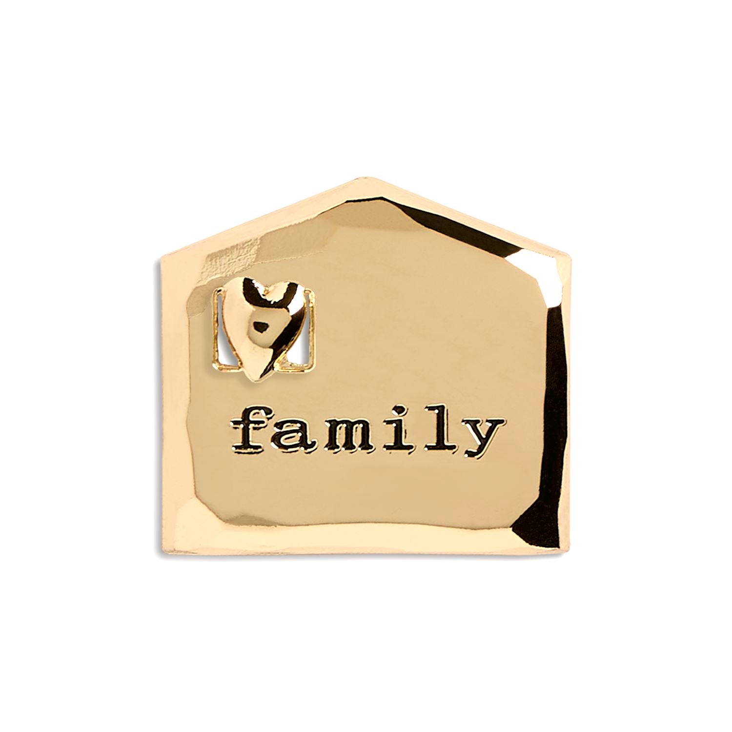 Family Home Magnetic Frame Charm - 1-1/4-in - Mellow Monkey