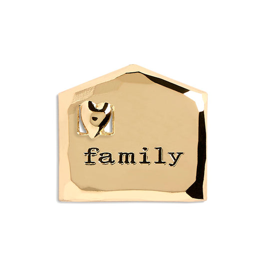 Family Home Magnetic Frame Charm - 1-1/4-in - Mellow Monkey