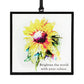 Sunflower Suncatcher - 3-in - Mellow Monkey