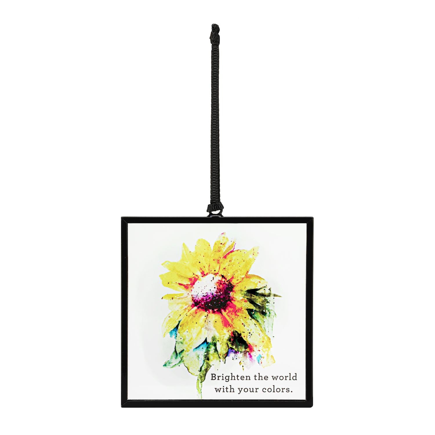 Sunflower Suncatcher - 3-in - Mellow Monkey
