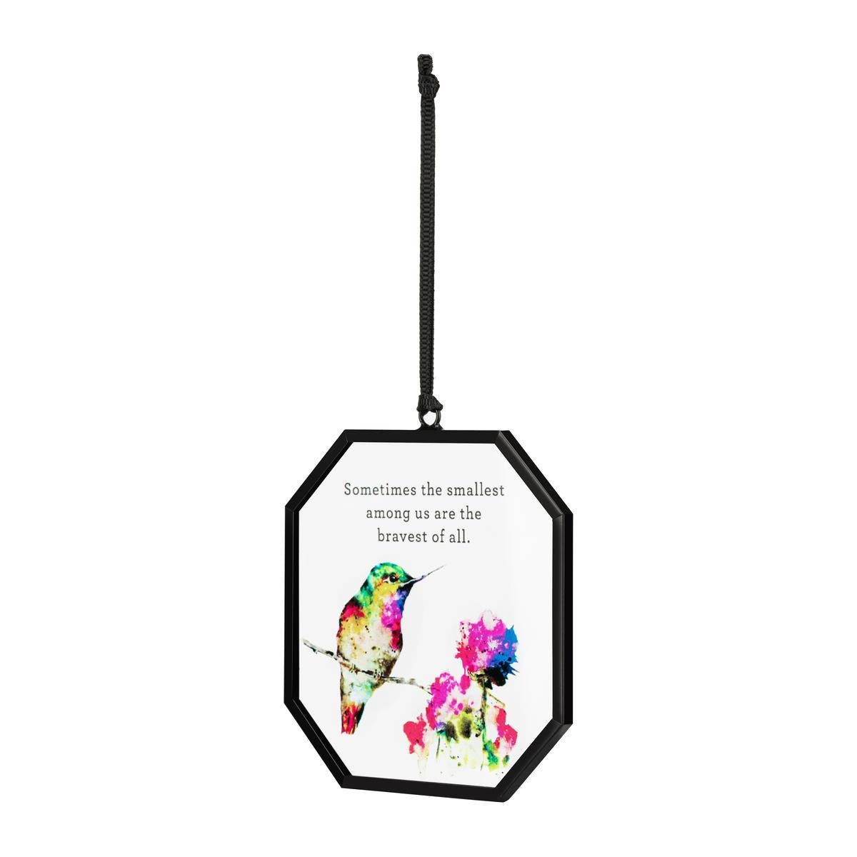 Stopping By Hummingbird Suncatcher - 3-in - Mellow Monkey