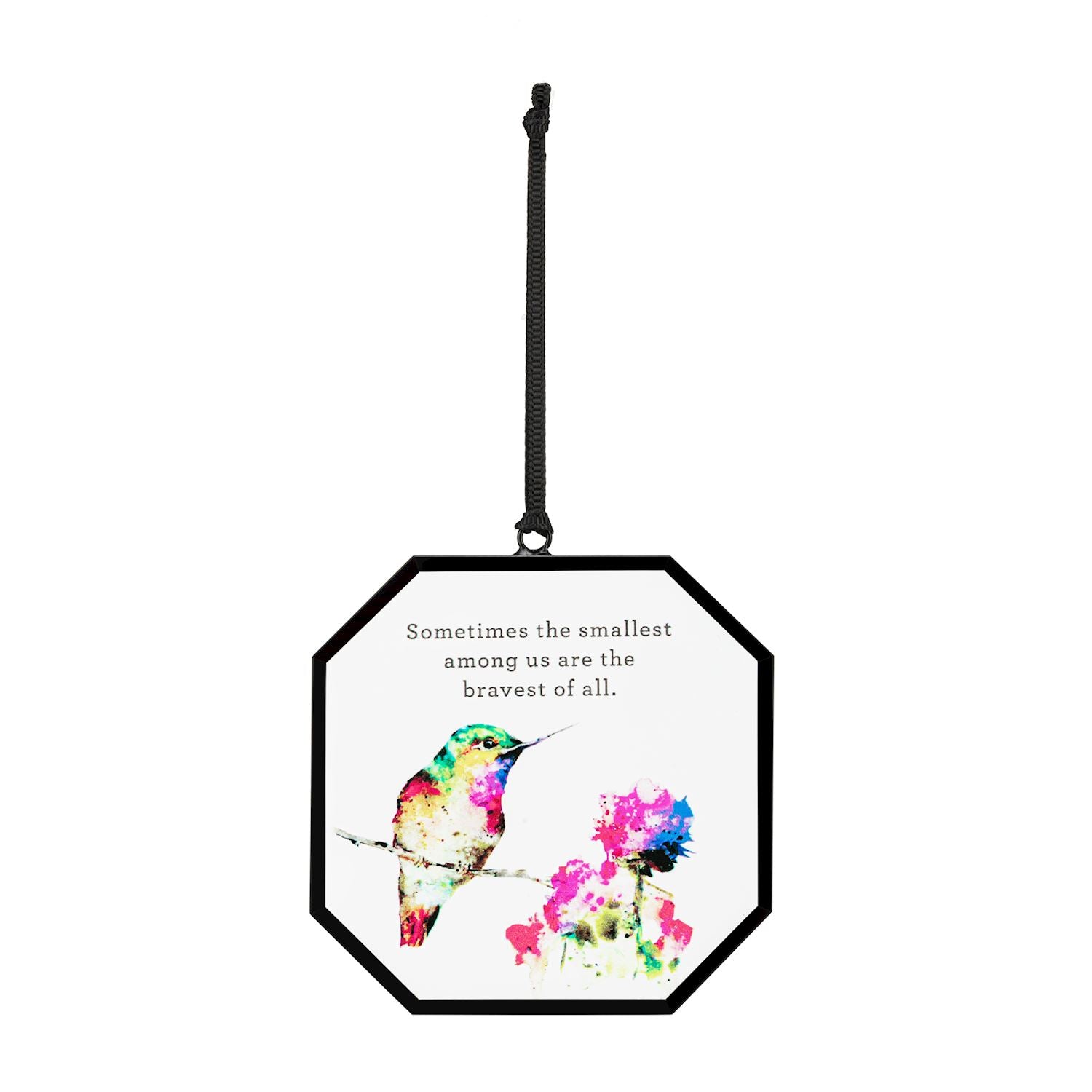 Stopping By Hummingbird Suncatcher - 3-in - Mellow Monkey