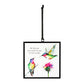 Garden Visitors Suncatcher - 3-in - Mellow Monkey