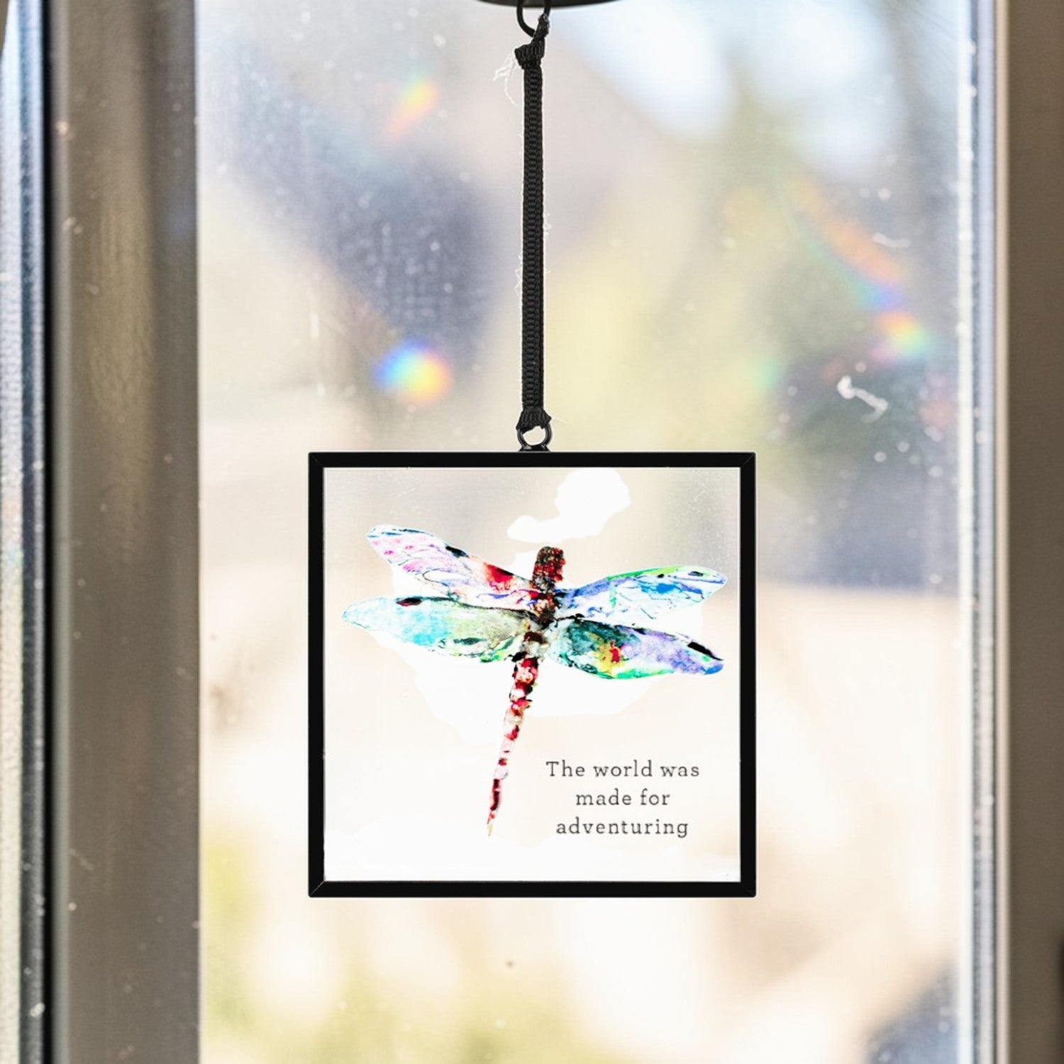Dragonfly Suncatcher - 3-in - Mellow Monkey