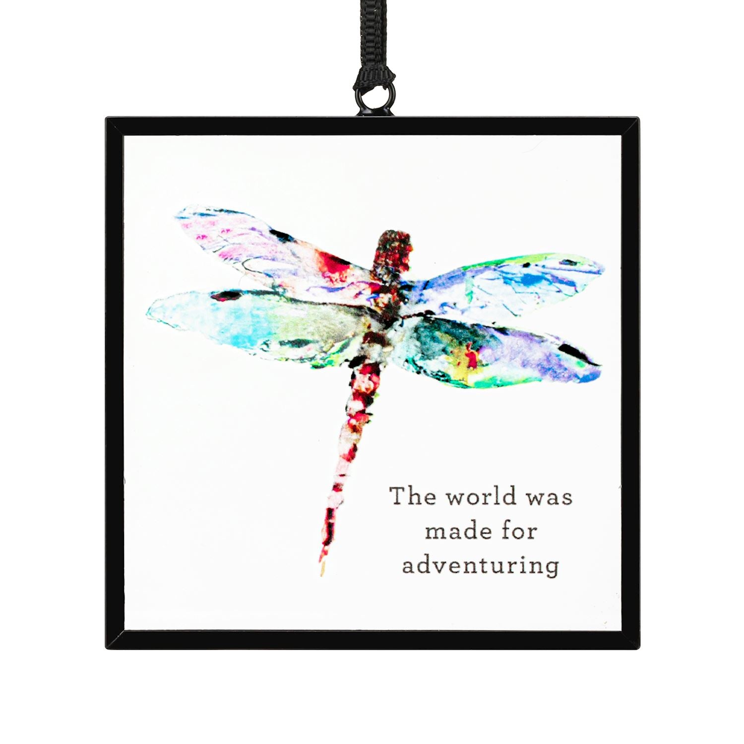 Dragonfly Suncatcher - 3-in - Mellow Monkey
