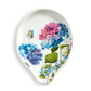 Hydrangea Ceramic Spoon Rest - 6-in - Mellow Monkey