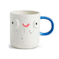 Carey Blue Lefty Mug - 14-oz - Mellow Monkey
