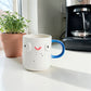 Carey Blue Lefty Mug - 14-oz - Mellow Monkey