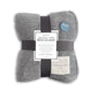 Snuggled with You - Gray Mega Blanket - Mellow Monkey