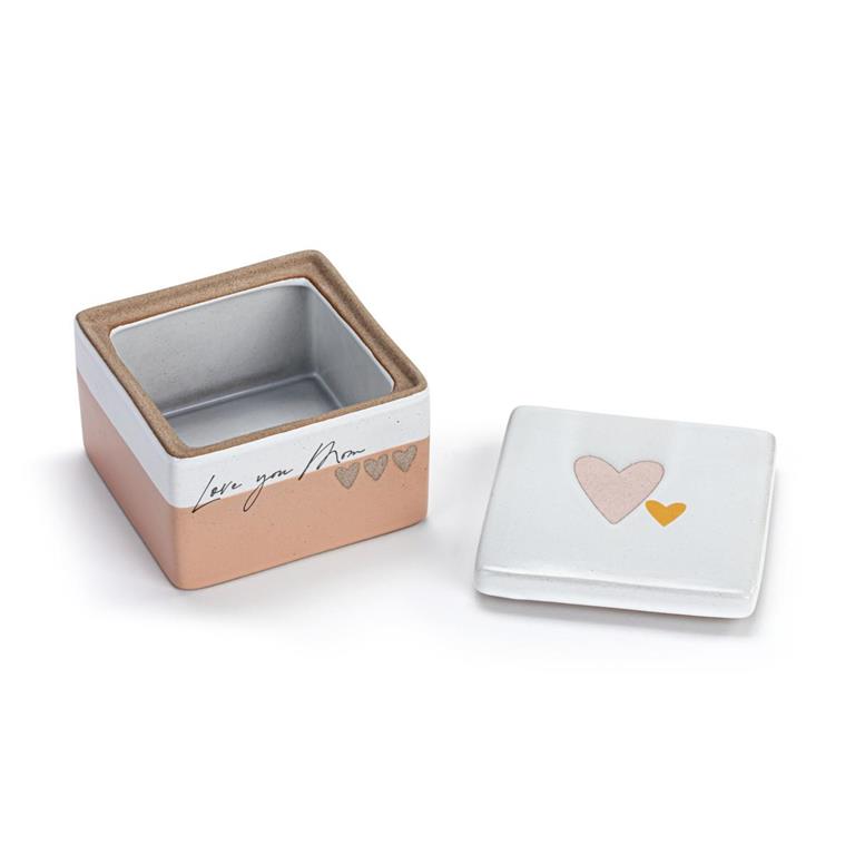 Mom Inspired Keepsake Box - 4-in - Mellow Monkey