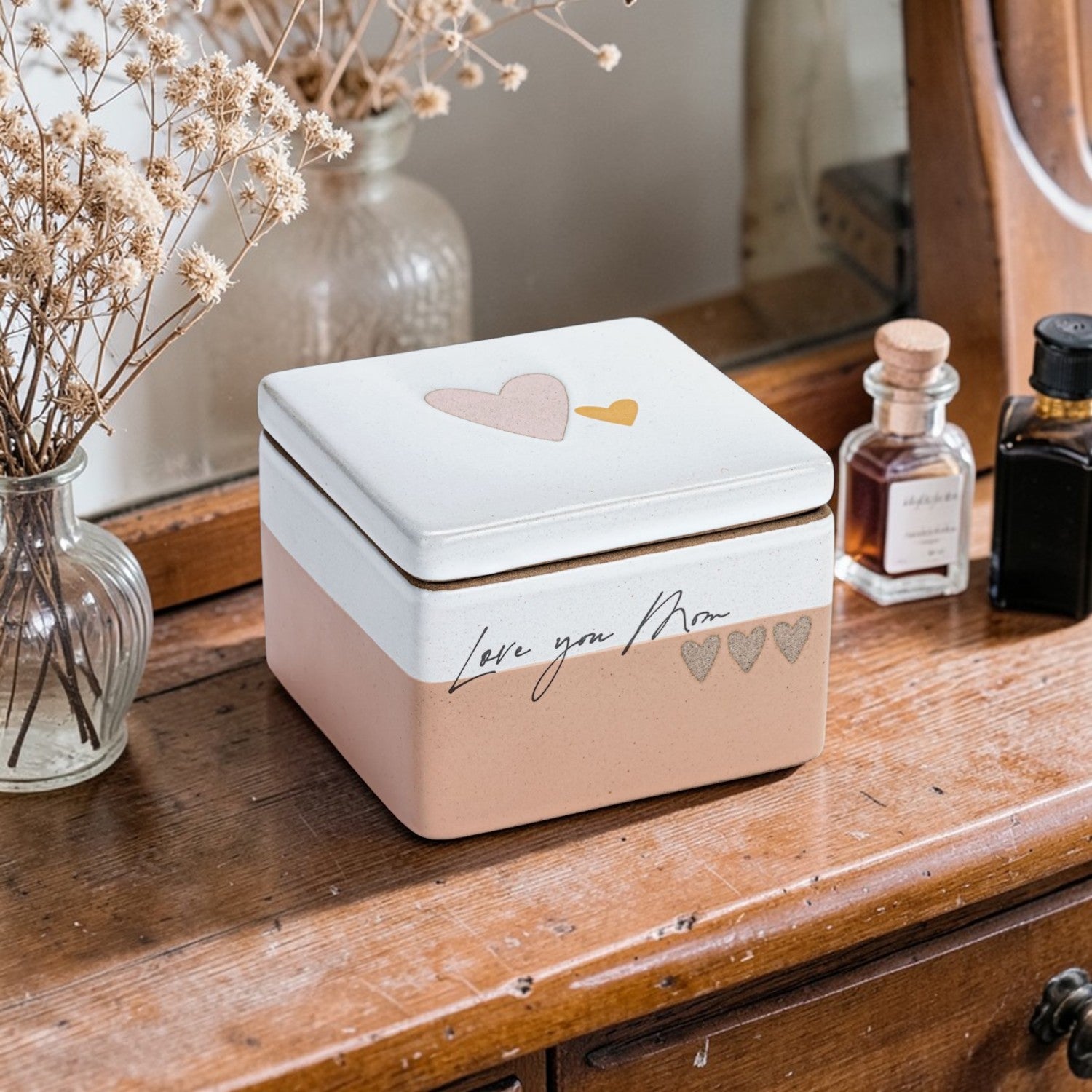 Mom Inspired Keepsake Box - 4-in - Mellow Monkey