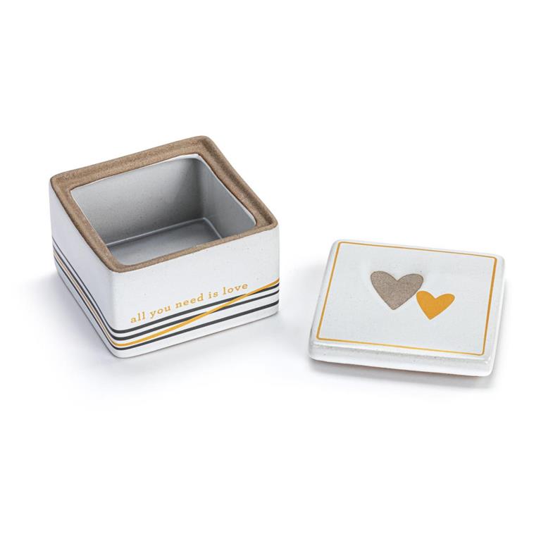 Love Inspired Keepsake Box - 4-in - Mellow Monkey