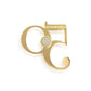 50th Anniversary Magnetic Frame Charm - 1-1/2-in - Mellow Monkey