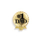 #1 Dad Magnetic Frame Charm - 1-1/2-in - Mellow Monkey