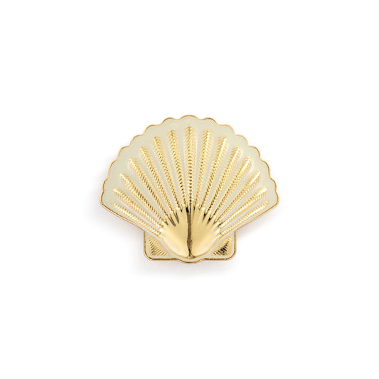 Scallop Shell Magnetic Frame Charm - 1-1/2-in - Mellow Monkey